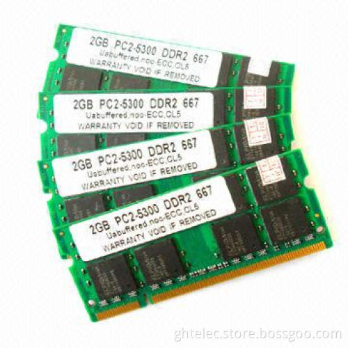 DDR2, 2GB 667MHz, OEM logo, lifetime warranty with original ETT chipset, Professional manufacturer